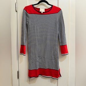 Sail to Sable Nautical Striped Knit Dress